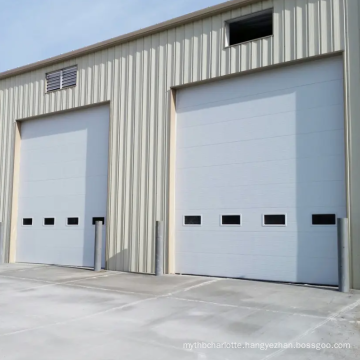 Affordable Industrial Insulated Sectional Sliding Door